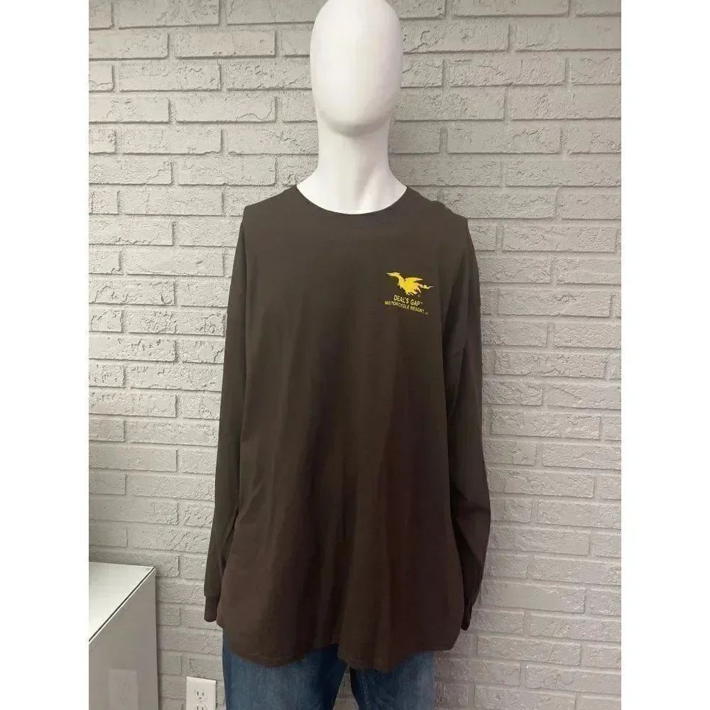 Gildan Deal’s Gap The Dragon Long Sleeve T-Shirt Size 3XL